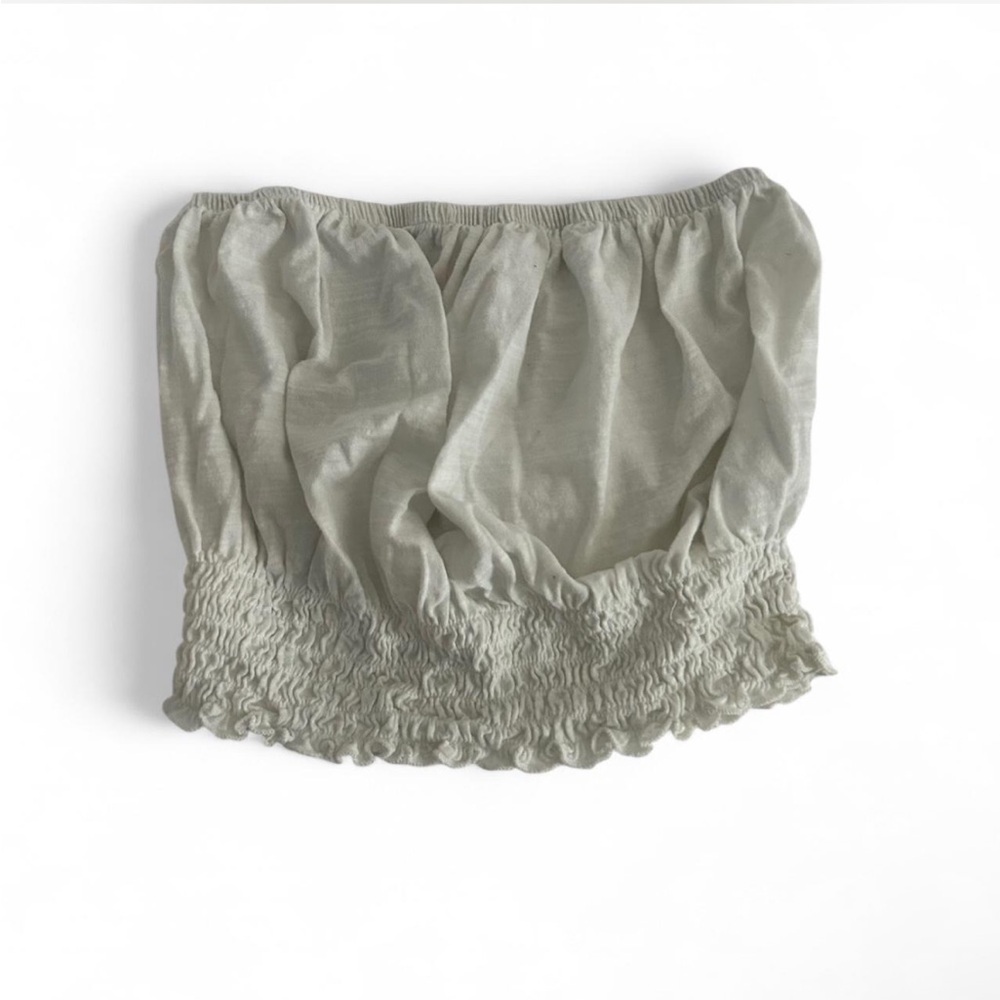 Urban Outfitters Cream Boho Tube Top